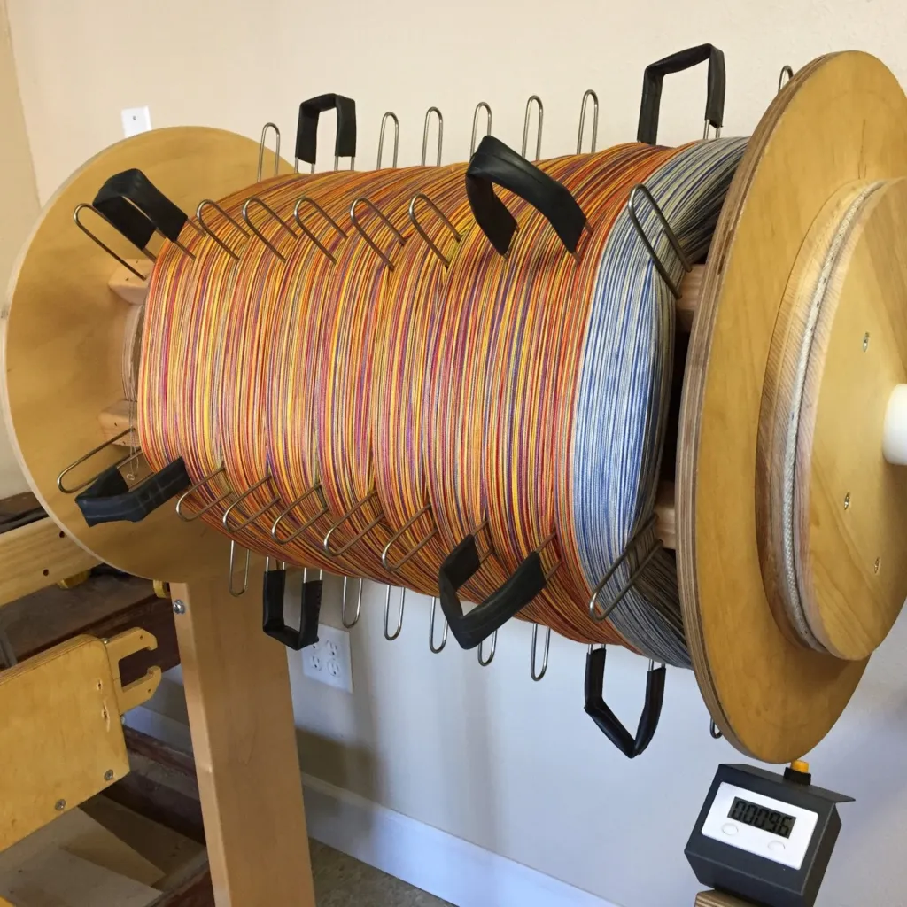 110 yard warp