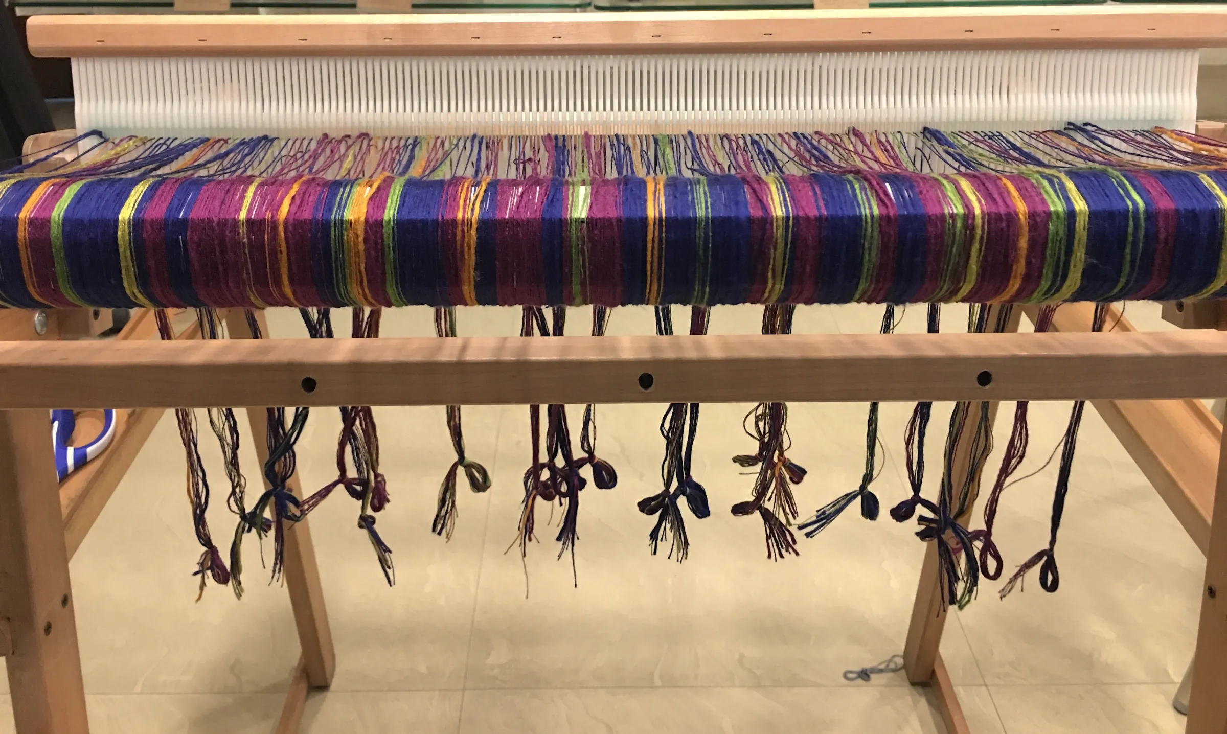 Fuzzy logic warp for weaving...