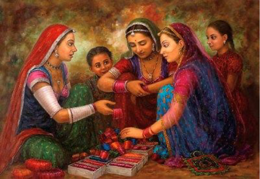 Bangle seller Sarojini Naidu poem