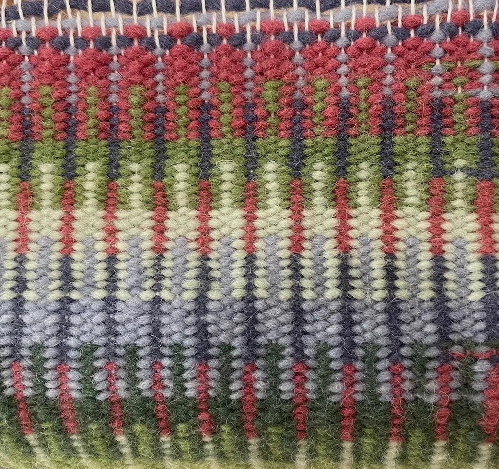 krokbragd weave