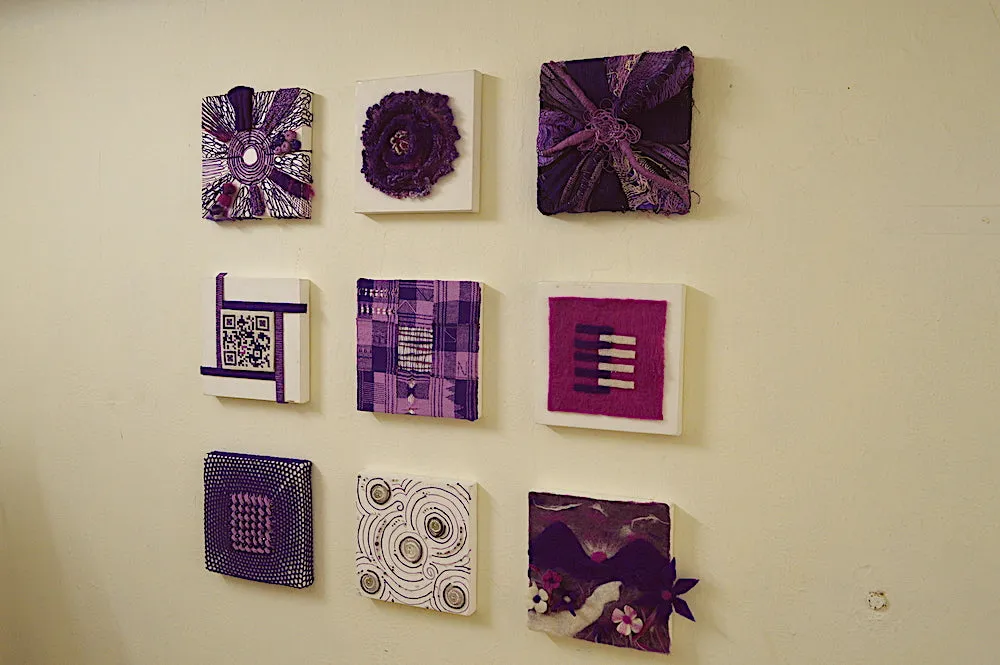 The expanding wall at the Studio
