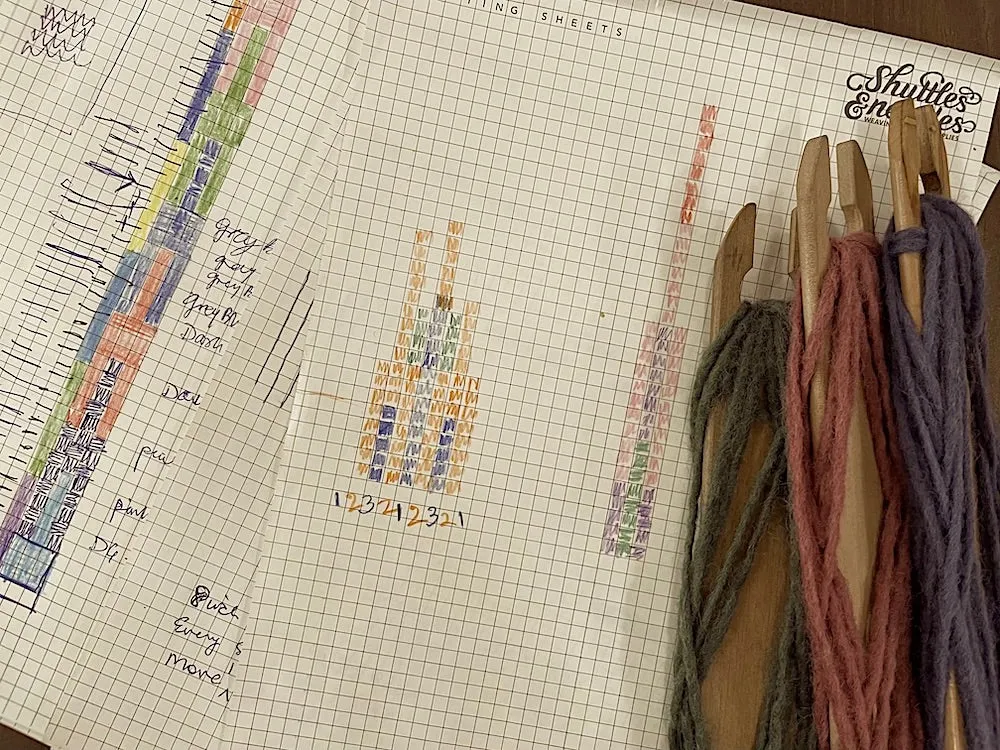 krokbragd weave