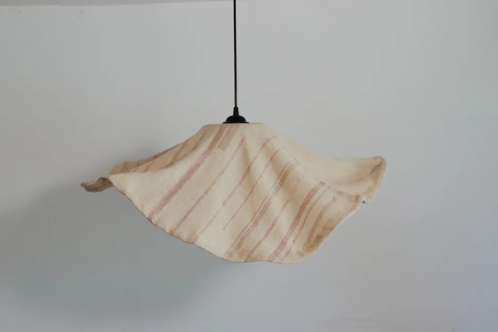 woven lampshade