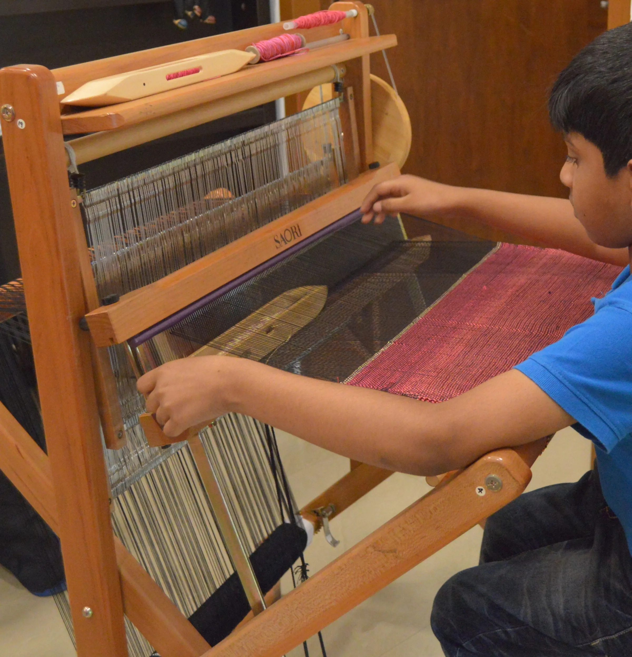 WEAVING MUSICAL RHYTHM ON THE LOOM