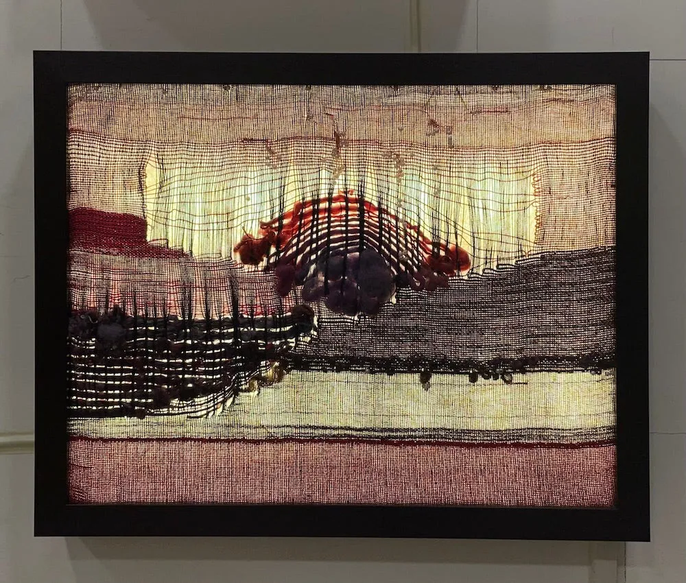 SAORI weaving