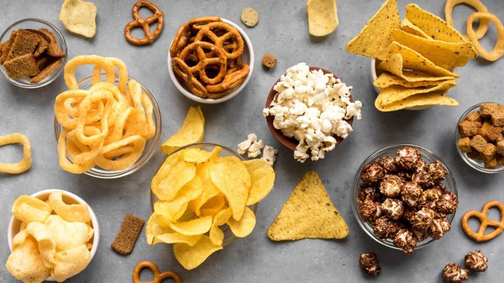 Crunchy crispy food