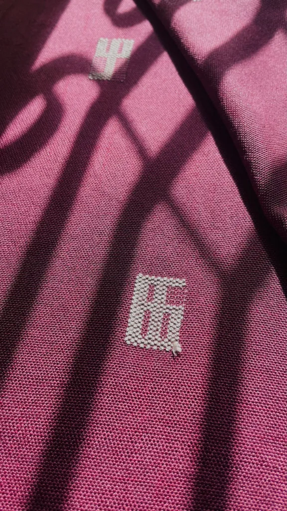 scarf hand woven with tamil font