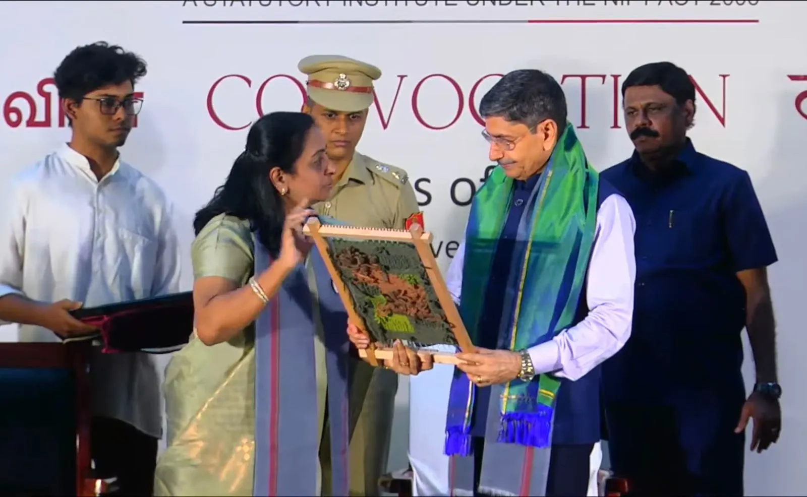 A gift to the Governor