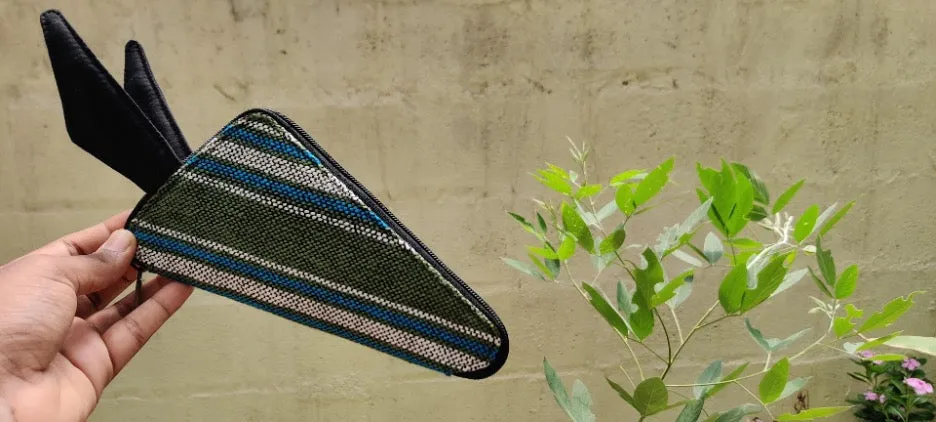 From swatches to products - woven by school children