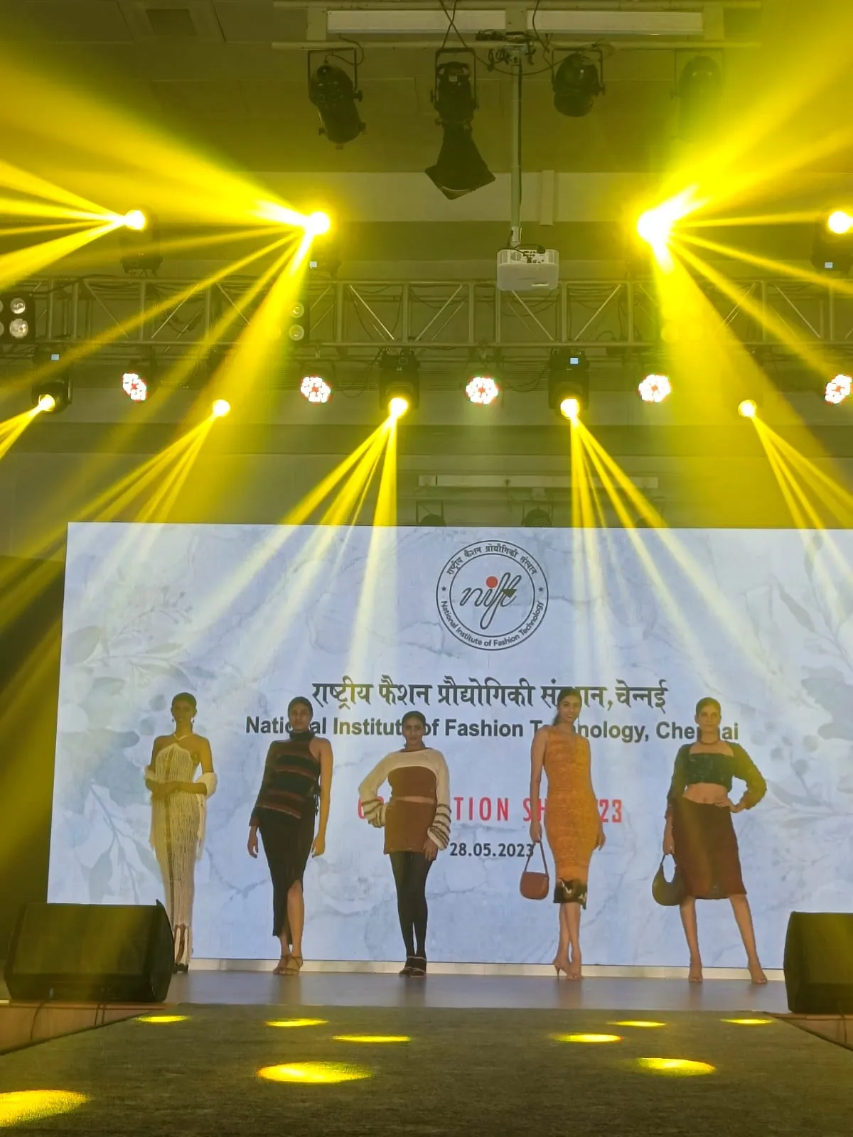Khadi hand knits on the ramp